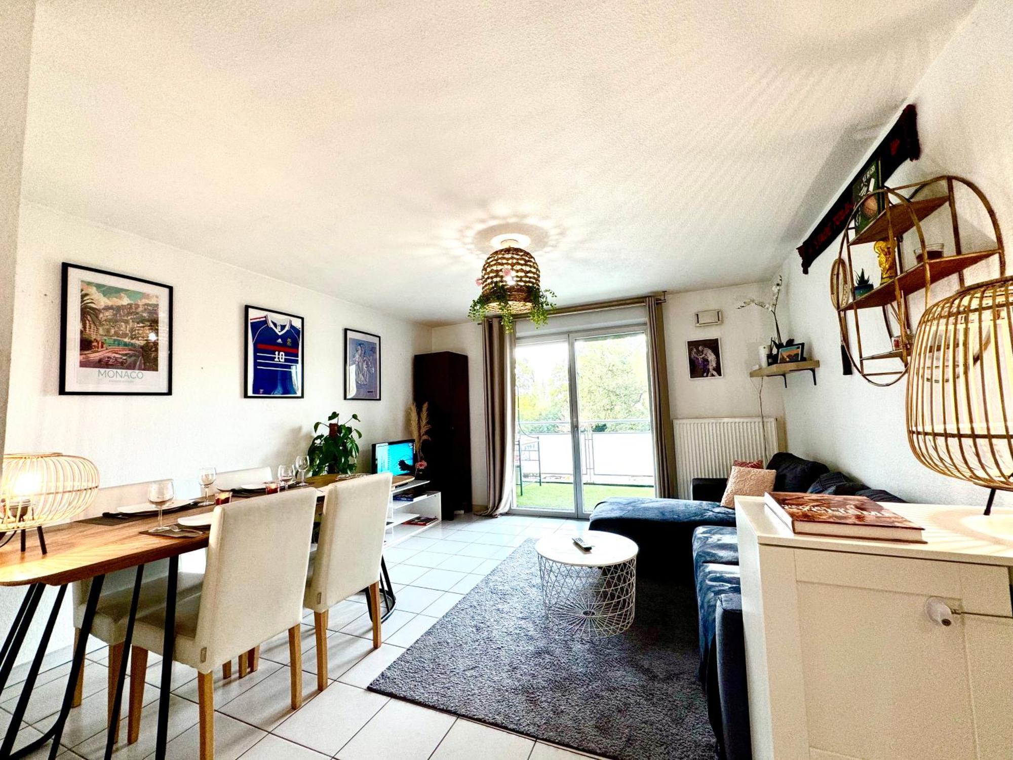 Bel Appartement T3 De 60M2 Avec Parking, Terrasse, Proche Du Metro Et Du Periph Toulouse Buitenkant foto