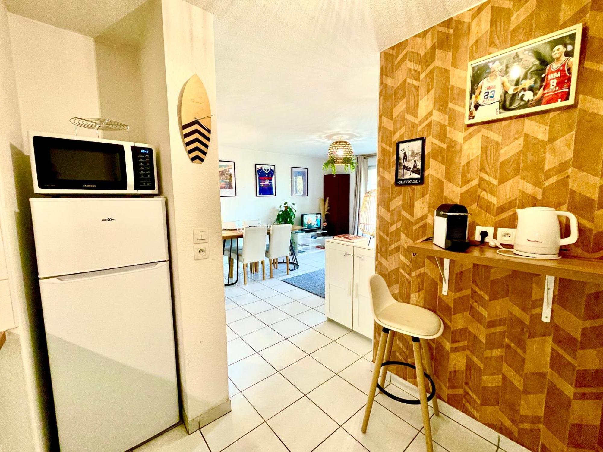 Bel Appartement T3 De 60M2 Avec Parking, Terrasse, Proche Du Metro Et Du Periph Toulouse Buitenkant foto