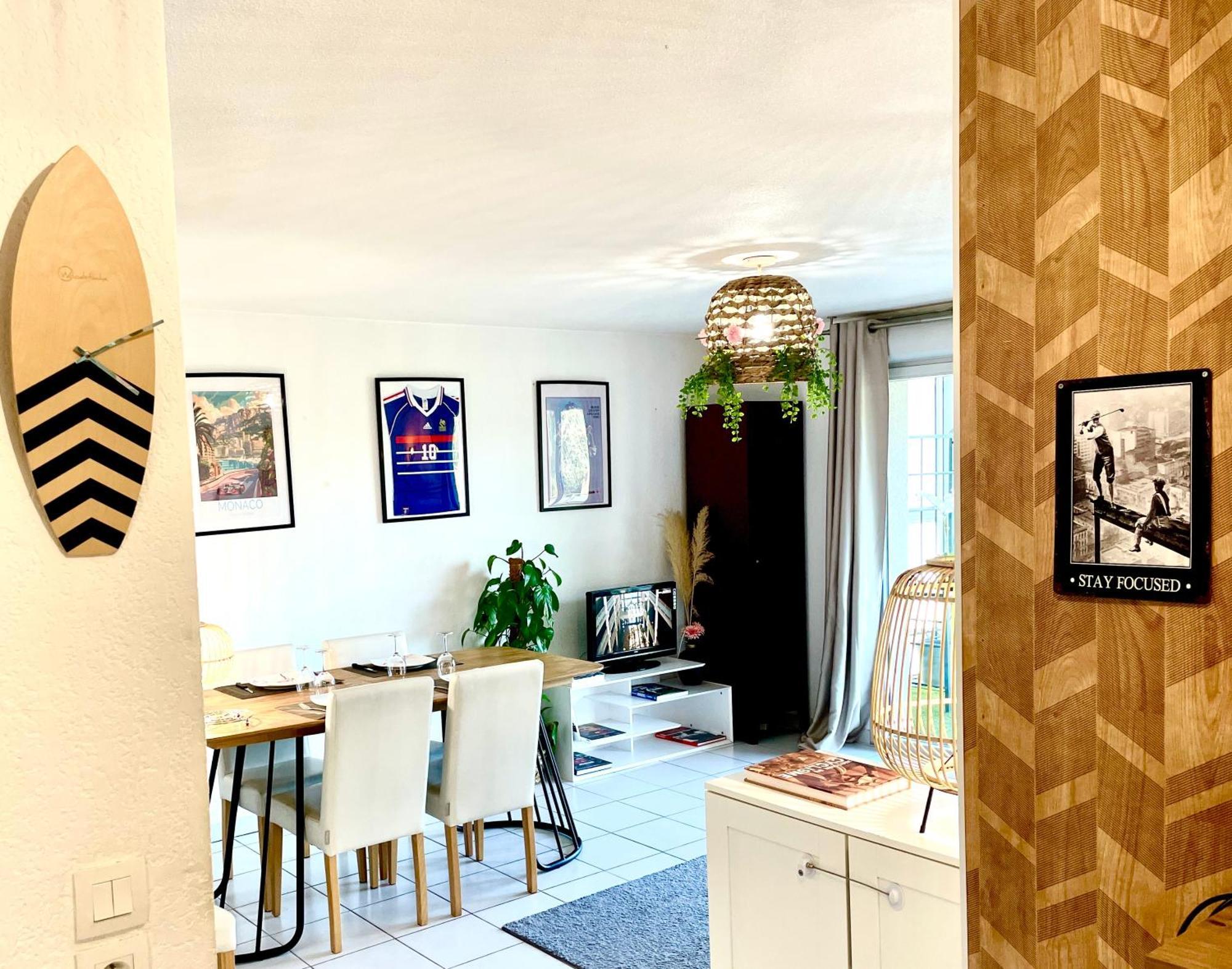 Bel Appartement T3 De 60M2 Avec Parking, Terrasse, Proche Du Metro Et Du Periph Toulouse Buitenkant foto