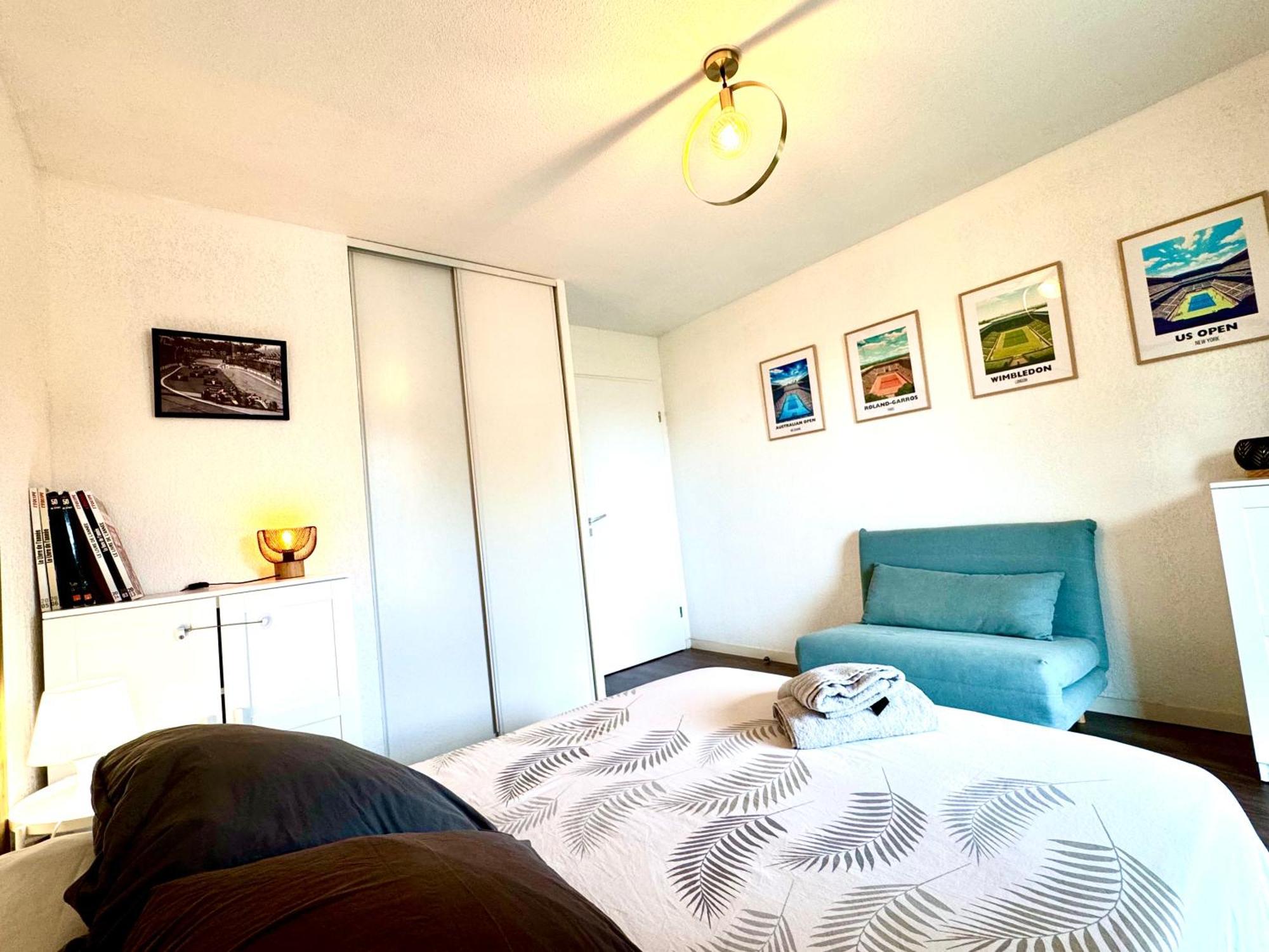 Bel Appartement T3 De 60M2 Avec Parking, Terrasse, Proche Du Metro Et Du Periph Toulouse Buitenkant foto